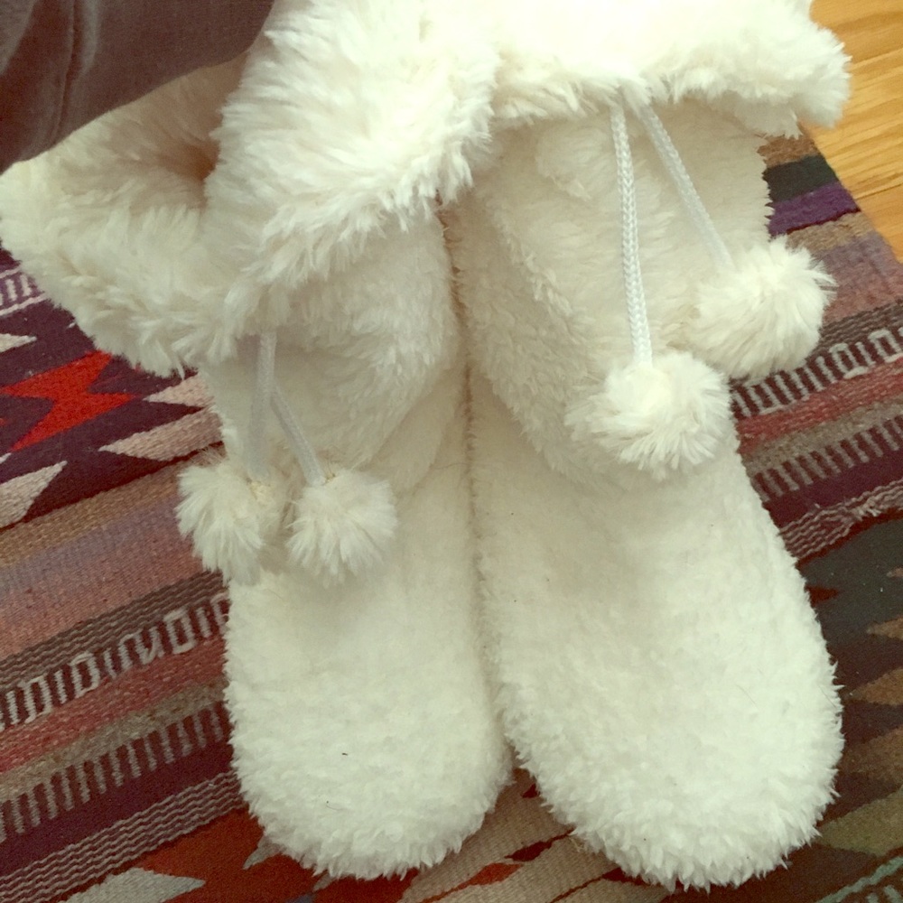 Furry boots